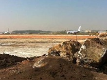 Imagem mostra início das obras do terminal em Cumbica