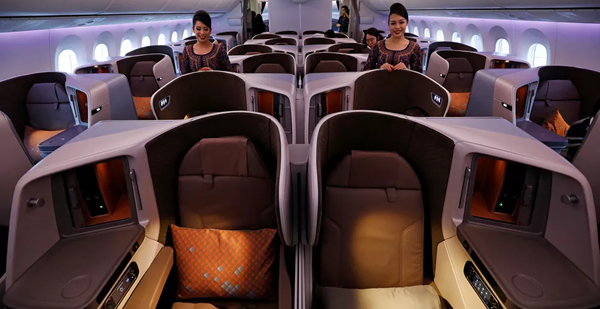 singapore airlines classe executiva